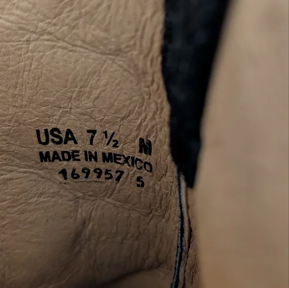 Shyanne Bittersweet Western Boots -Snip Toe - Genuine Leather Women's Size 7.5 - Picture 14 of 14